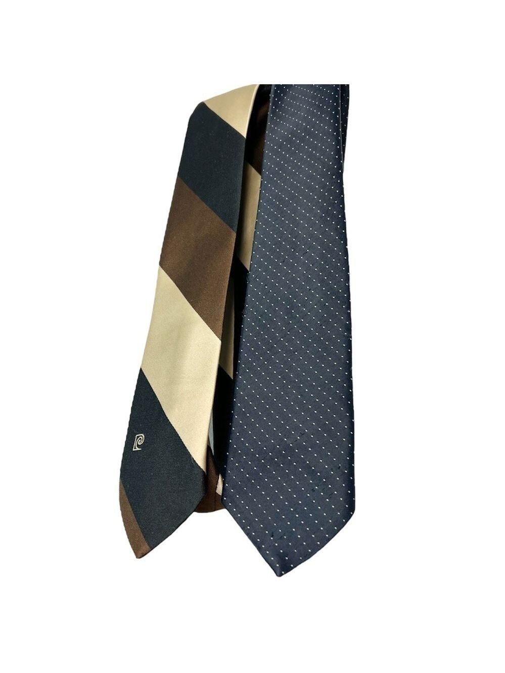 Vintage Pierre Cardin Paris Serge Saint Yves neck tie bundle